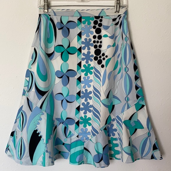 Averardo Bessi abstract print skirt - Picture 1 of 6